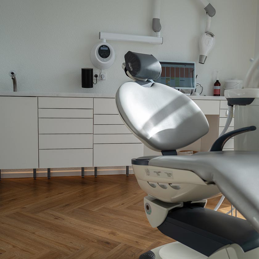 Neugestalteter Behandlungsraum NW Zahnmedizin Schwetzingen