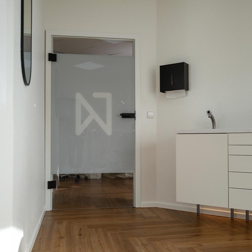 Neugestalteter Behandlungsraum von NW Zahnmedizin Schwetzingen